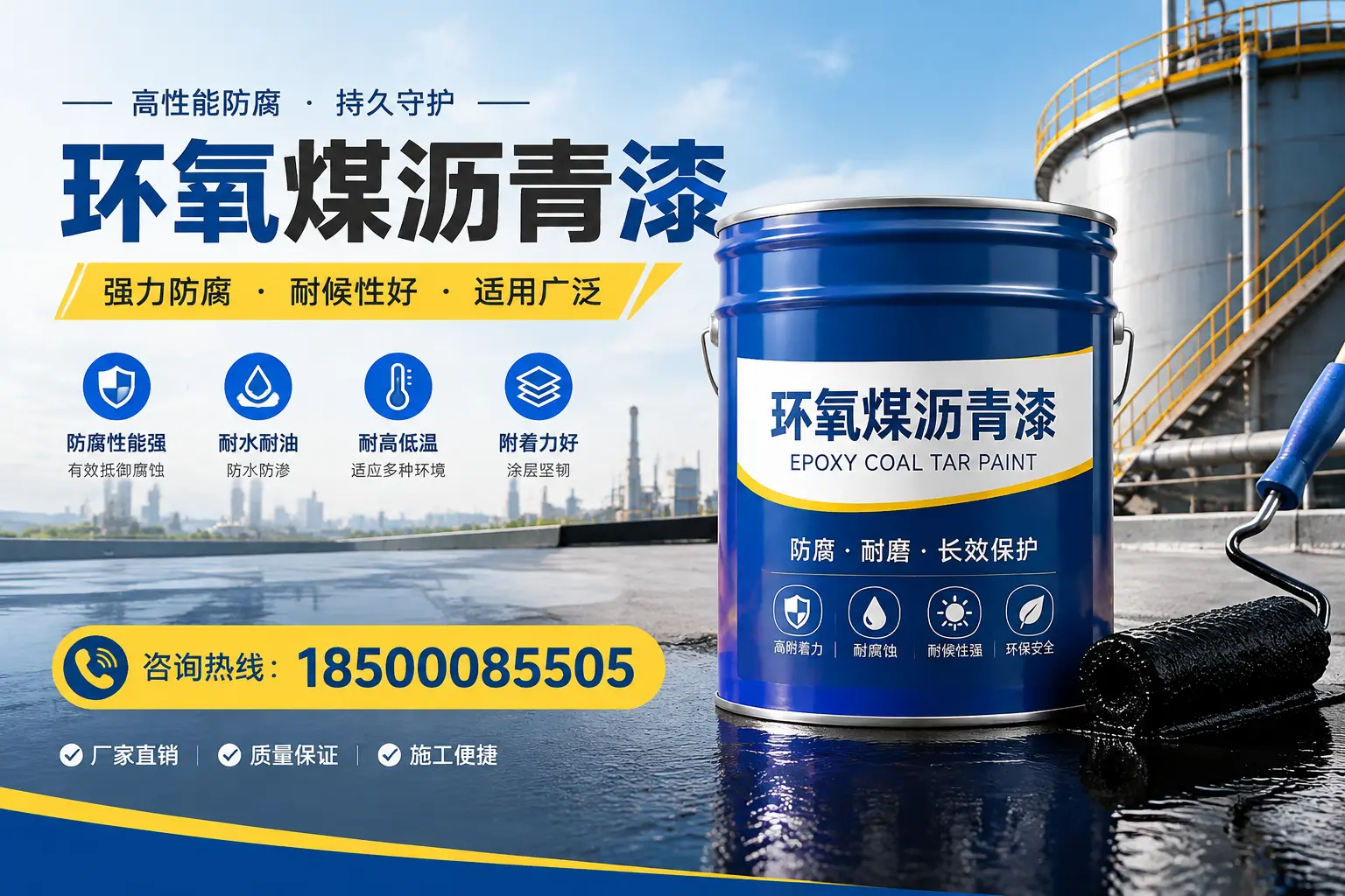 环氧煤沥青漆的储存与运输注意事项，东昌企业须知